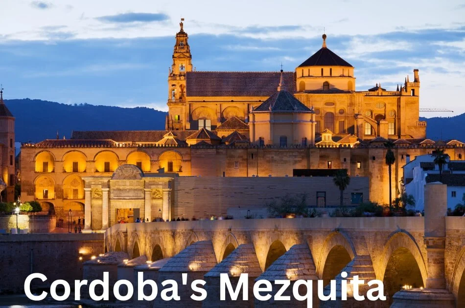 cordoba-mezquita-cathedral-with-arches-and-bell-tower-in-spain