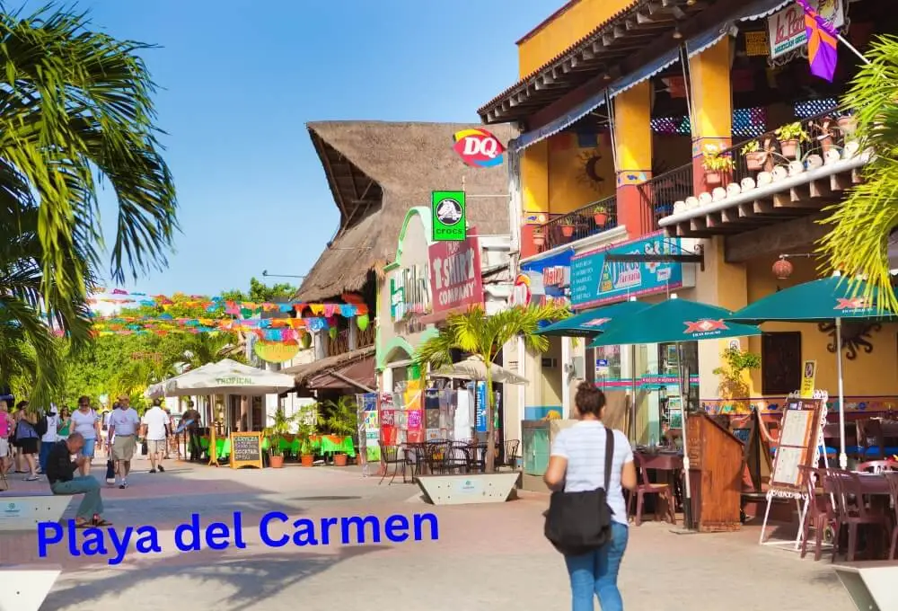 playa-del-carmen-colorful-street-with-shops-restaurants-and-tourists-in-mexico