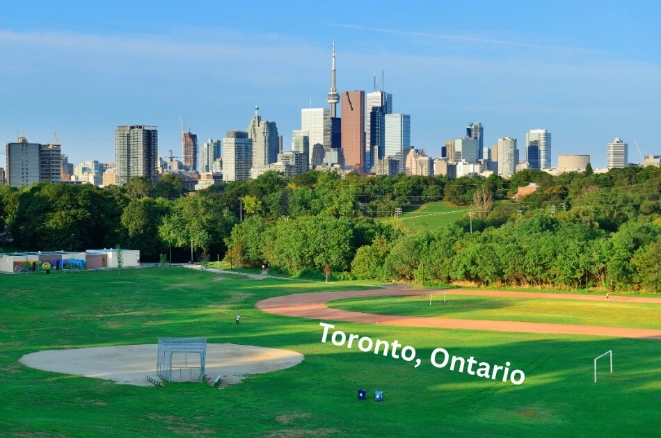 toronto-skyline-with-cn-tower-and-green-park-in-ontario
