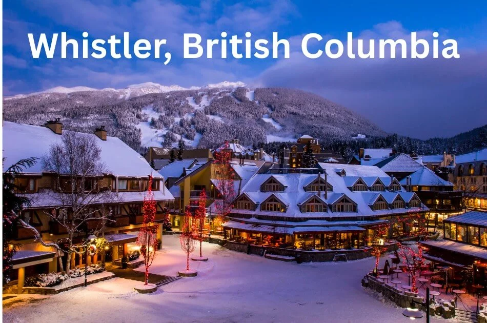 whistler-village-with-snowy-mountains-and-ski-resort-in-british-columbia